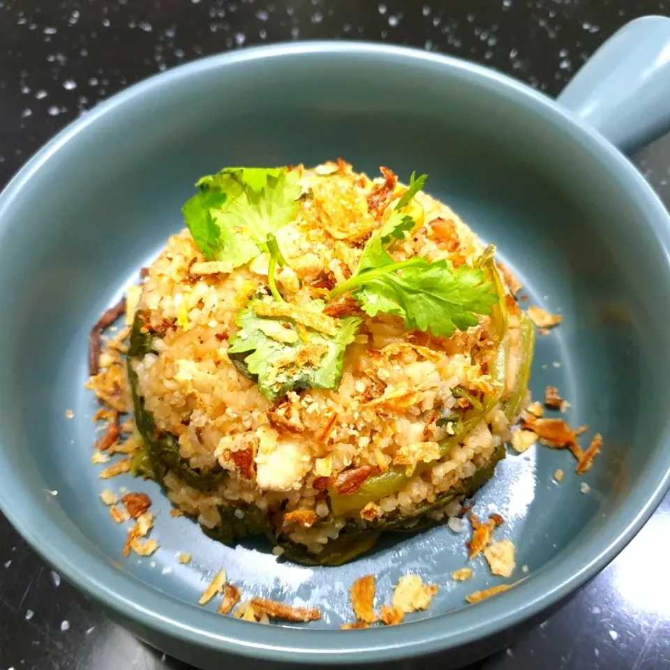 envymaqueen's dish envymaqueen's dish 芥菜饭 @ Mustard Green Rice|envymaqueenさん