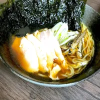 Snapdishの料理写真:罪悪感なし〜こんにゃく麺の冷やし醤油ラーメン仕立|Osaji tokidoki kosajiさん