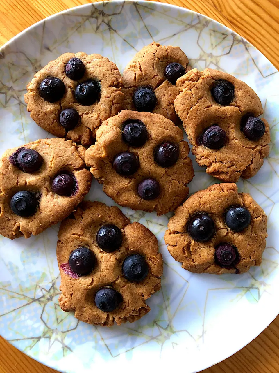 Vegan peanut butter and blueberry cookies 🍪|MissYumYumさん