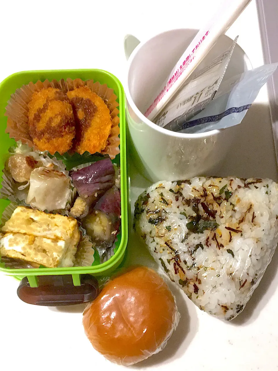 Snapdishの料理写真:7/1旦那さん弁当|あーさん