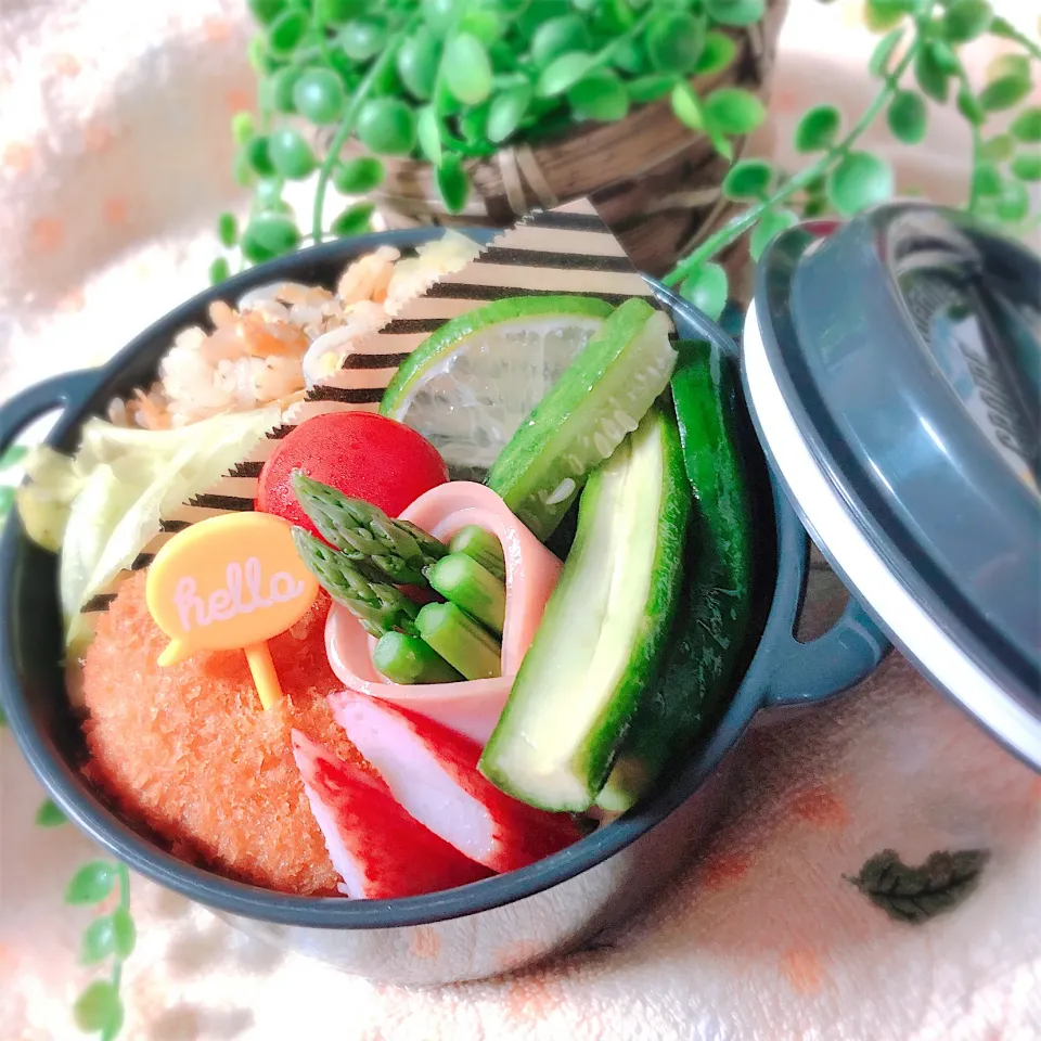 Snapdishの料理写真:今日のお弁当＊2020.7.1|ぁゃ🍃さん