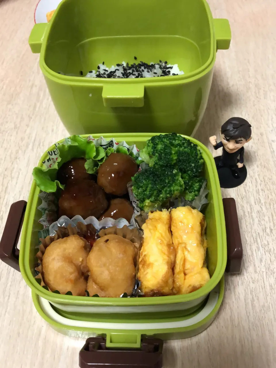 Snapdishの料理写真:★本日の息子さん弁当★|mayuさん