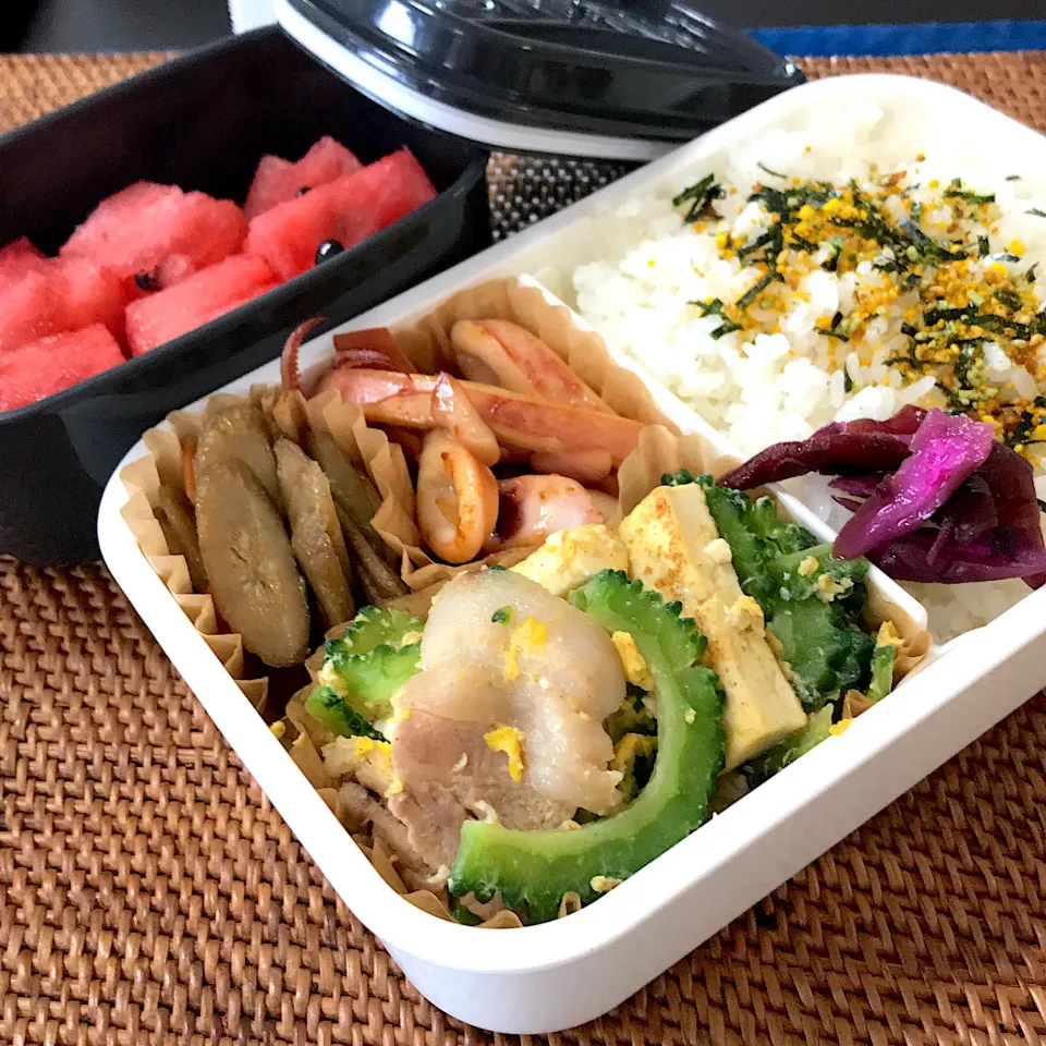 Snapdishの料理写真:おじさん弁当🍱　☆ Jul.1.2020 ☆|ニャン太郎さん