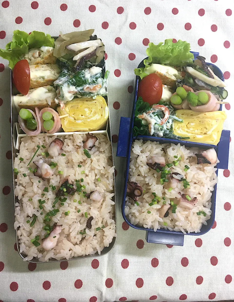 Snapdishの料理写真:7月1日 2020後半スタート 半夏生🐙弁当🍱|sakuramochiさん