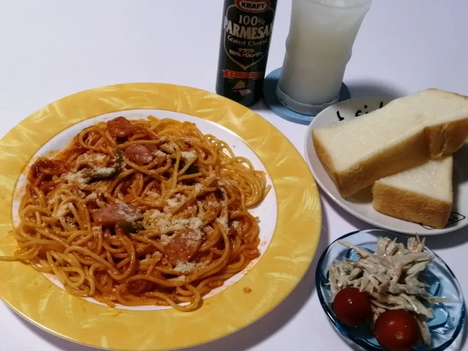 今宵は、濃厚ソテーナポリタン🍝|Kojiさん