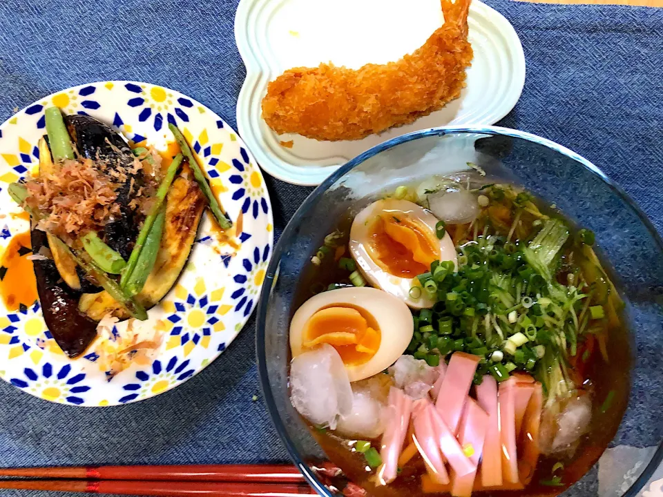 そうめん✨焼きなす🍀|さおりさん