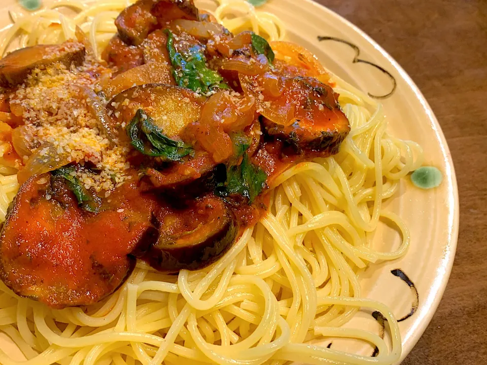 ベランダ菜園のバジルでスパゲッティ🍝|kaoriさん