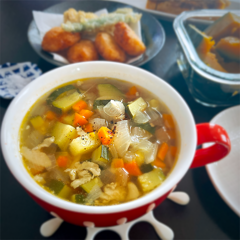 栄養満点💯野菜スープ