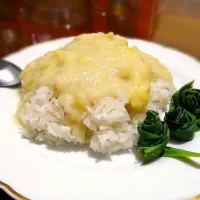 Snapdishの料理写真:Durian Sticky Rice|Food Made by Pheaさん