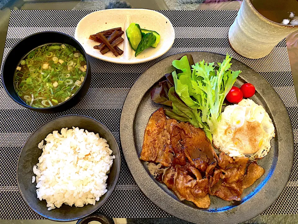 Snapdishの料理写真:休日の朝ご飯🍚|yokoさん