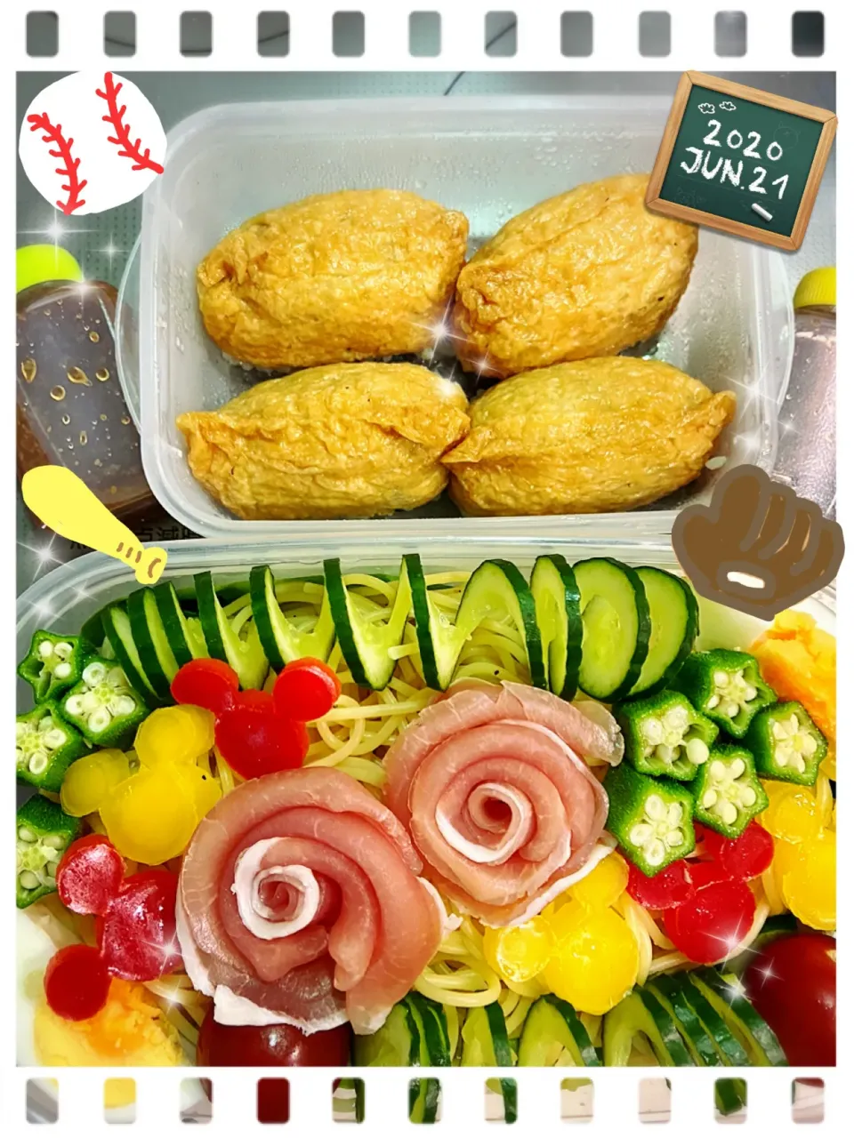 練習試合⚾️のお弁当🍱|しずママさん