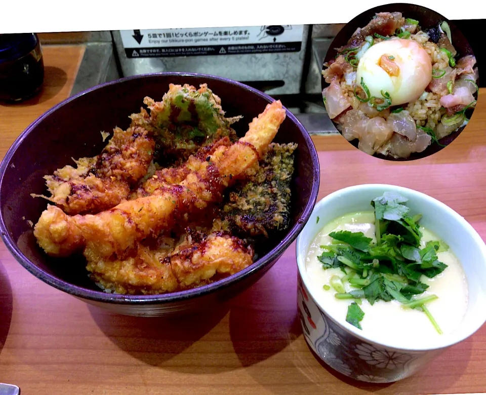 くらランチ天丼→海鮮ユッケ丼 660円|すくらんぶるえっぐさん