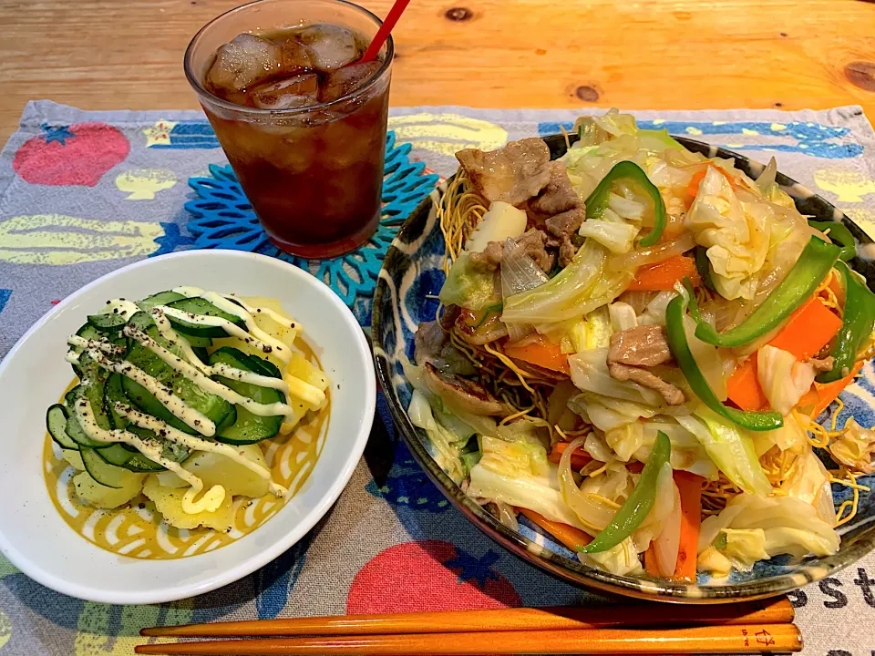 今日の晩御飯（R2.7.2）|え〜かさん