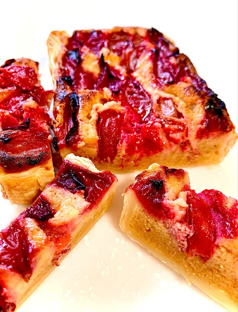 Simple and Delicious, Fresh Plum Tart inspired by Chez Panisse’s desserts|gonbenさん