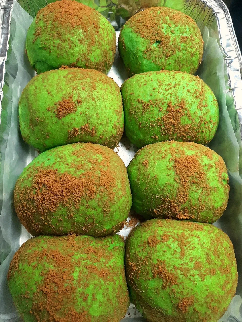 matcha creamcheese pandesal|Paborito Paboritoさん