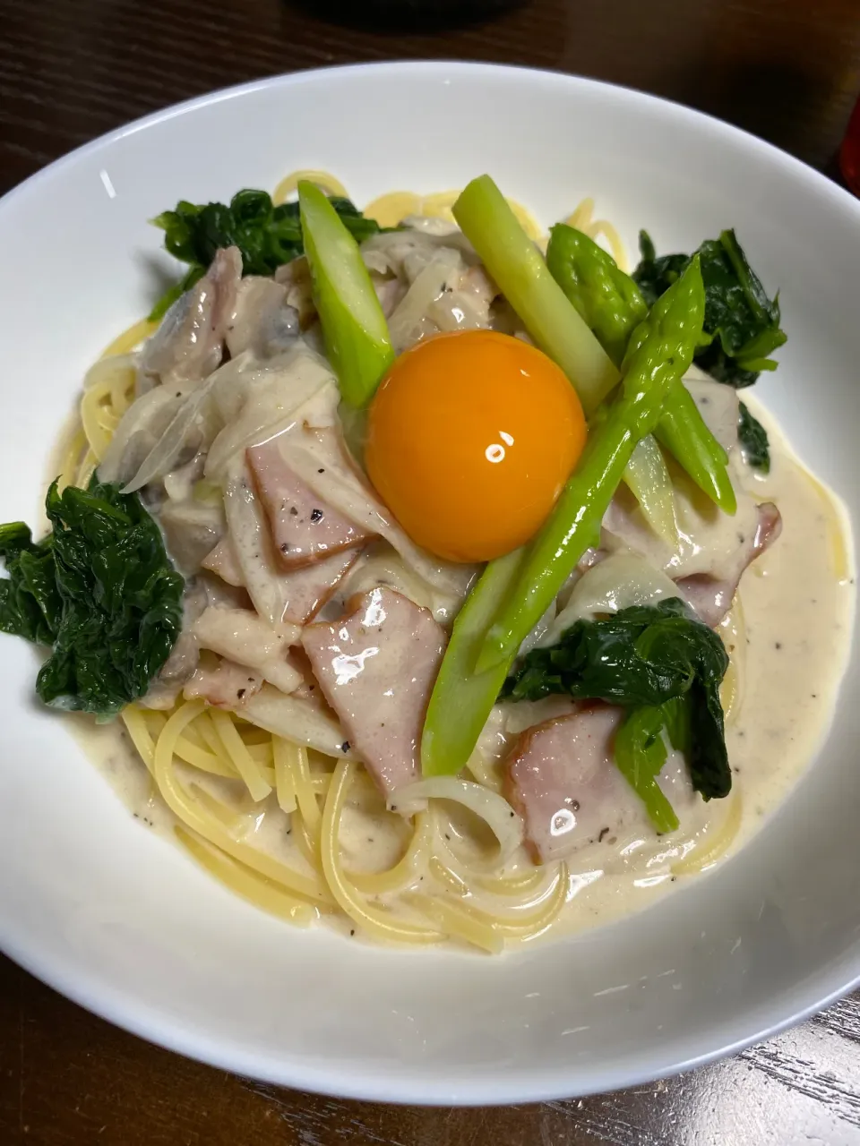 Snapdishの料理写真:クリームパスタ|TOMOさん