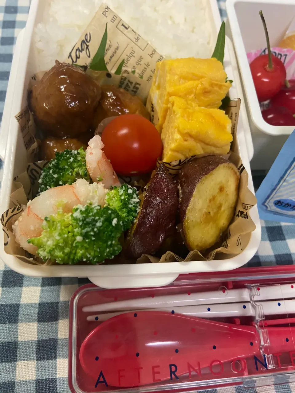 7月3日、中2娘のお弁当|りんご✖️2さん