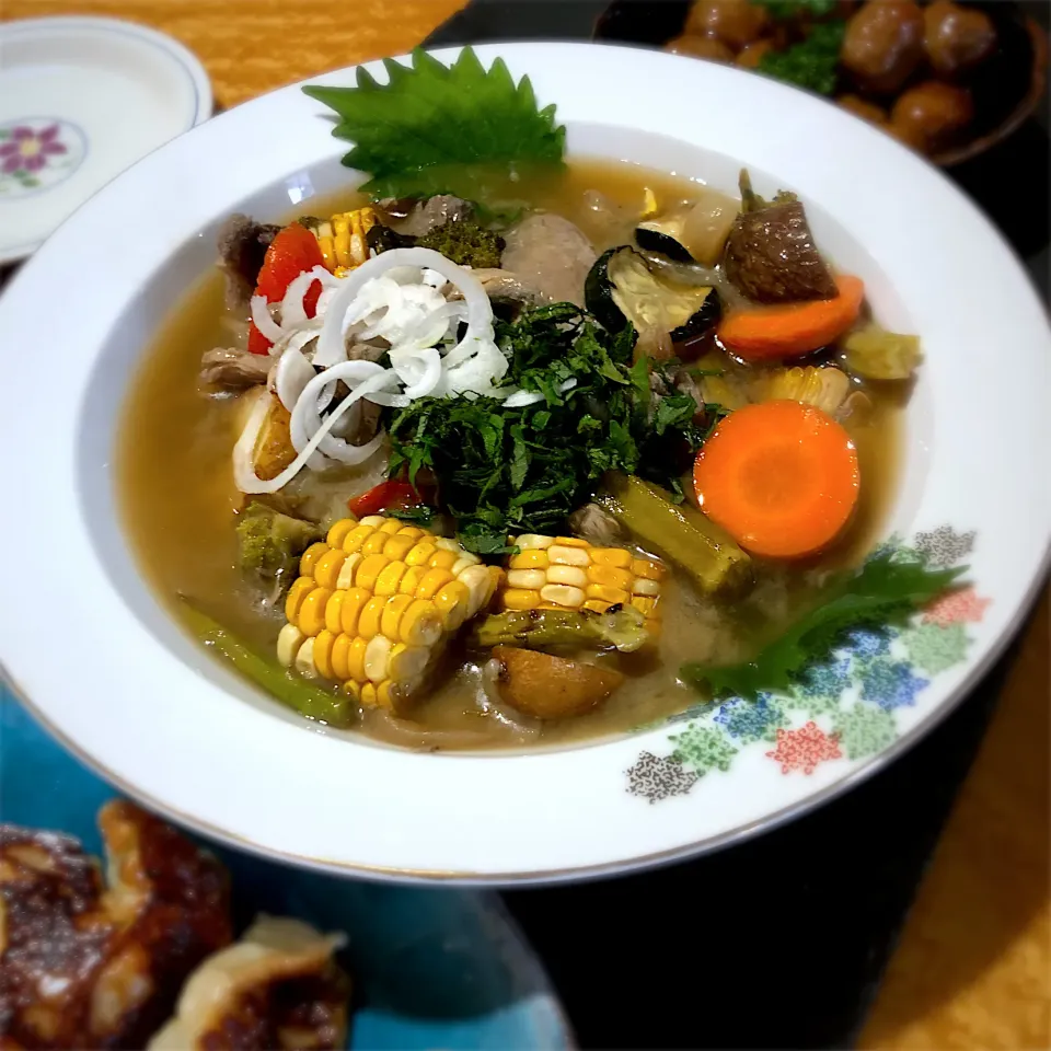 佐野未起さんの料理 シーチキン マグロの野菜スープ煮 スープは捨てないでね😋 #マグロの野菜スープ煮|佐野未起さん