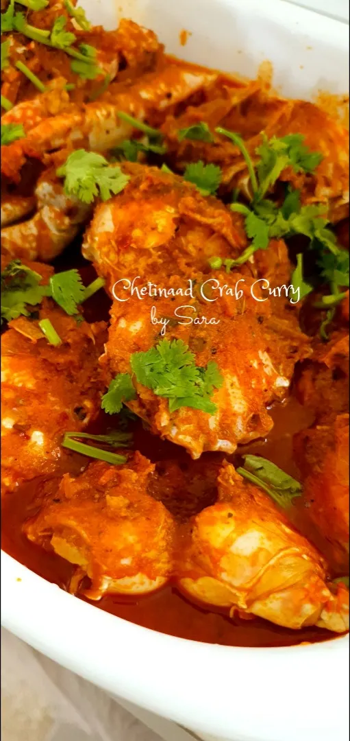 Chetinaad Crab Curry|Sara Saraswathy Segaranさん