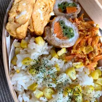 とうもろこしご飯弁当|yucacoonさん