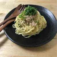 簡単♪ツナと梅の冷製パスタ|naocoさん