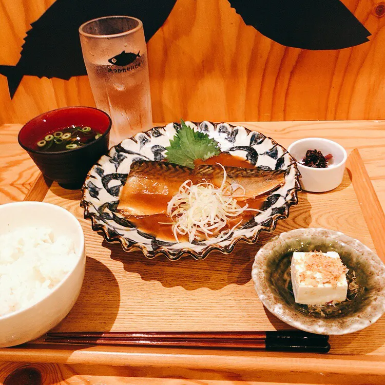 とろ鯖みそ煮定食🐟|ちゃみこさん