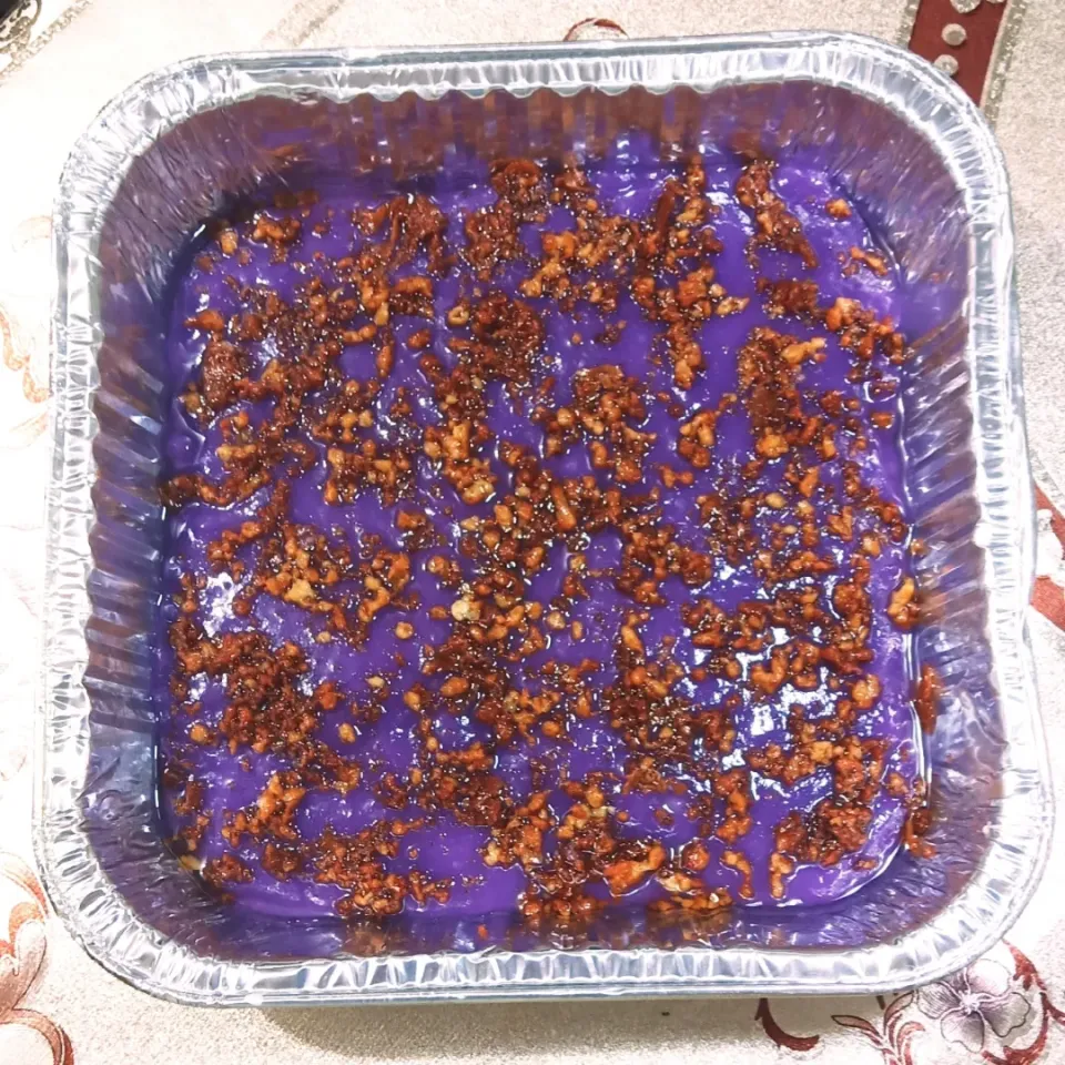 Ube Kalamay with latik|ghretzさん