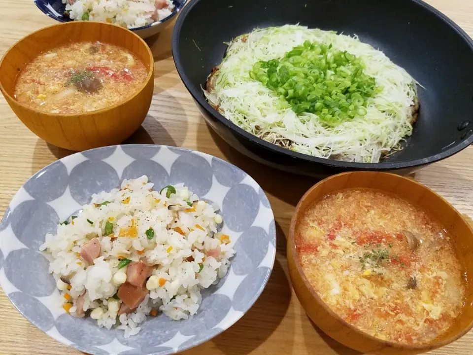 炊飯器でピラフ|ひんひさん