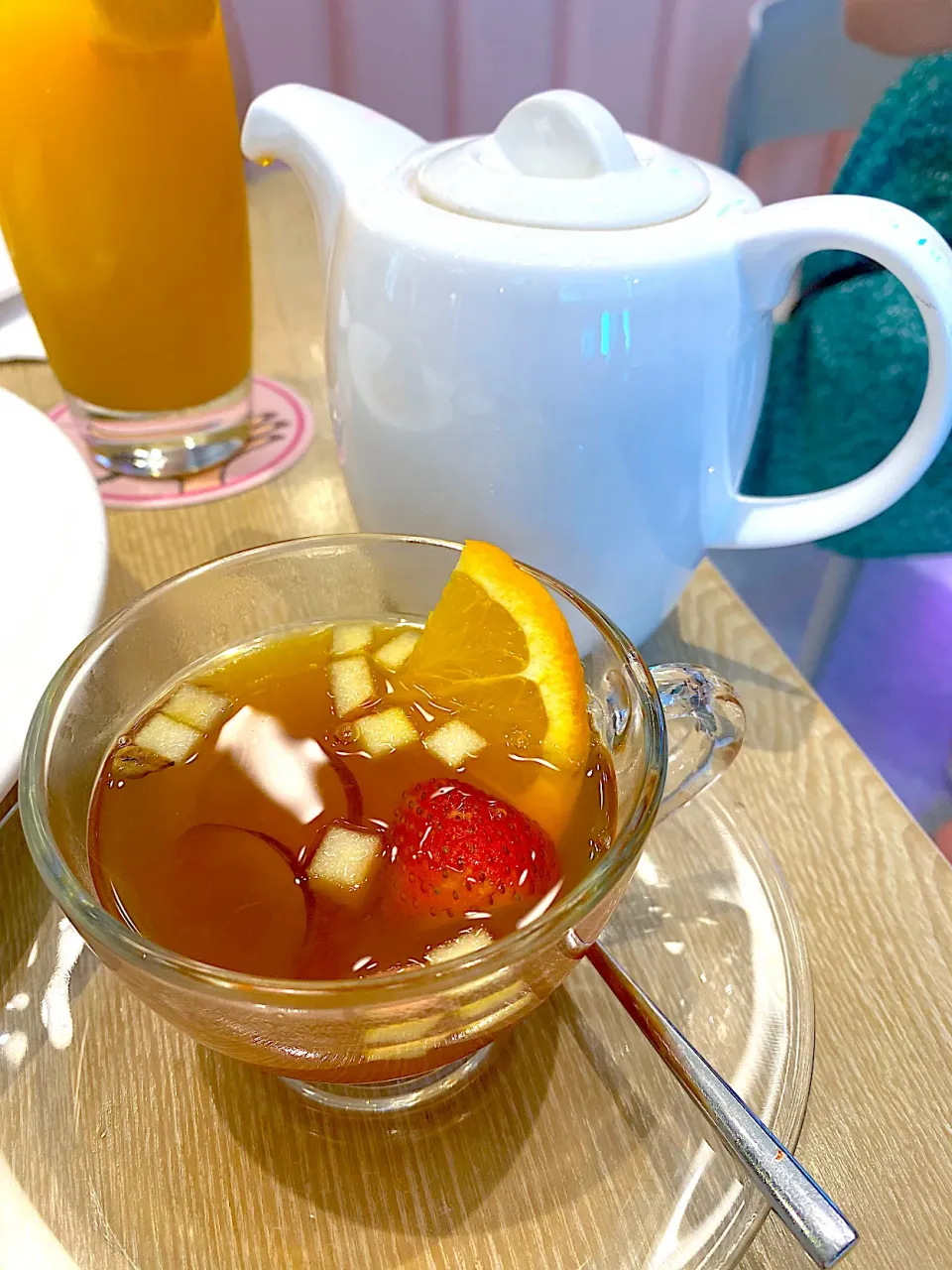 Fresh tropical fruit tea|skyblueさん