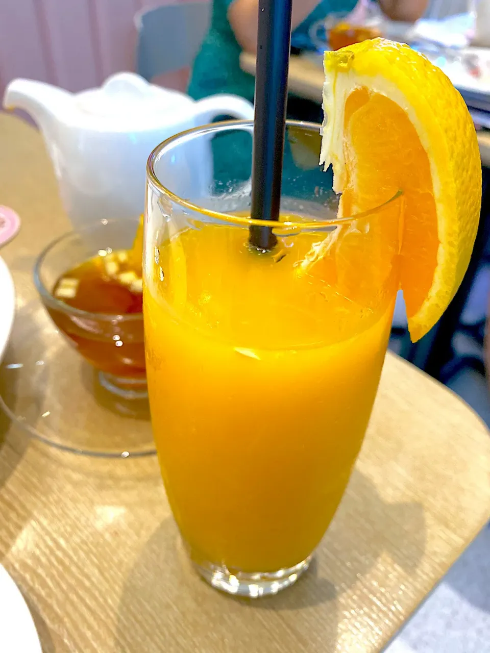 Fresh orange juice|skyblueさん