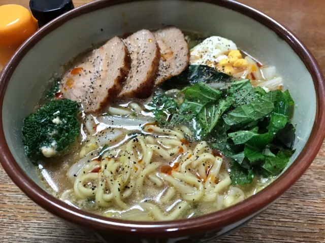 マルちゃん正麺🍜、醤油味❗️ (*´﹃｀*;;)✨|サソリさん