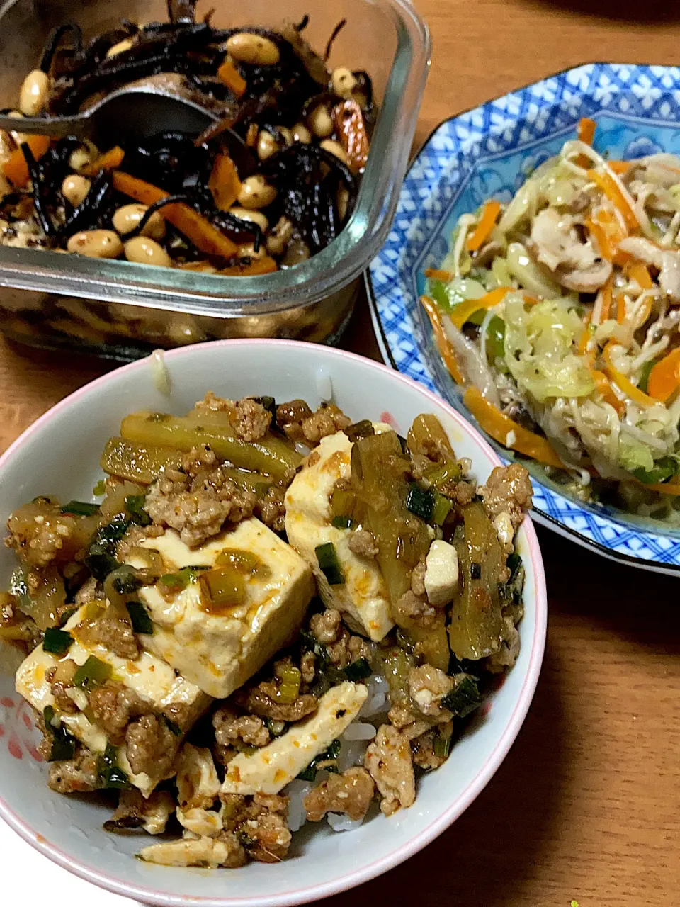 麻婆豆腐丼|みんみんさん