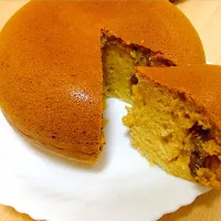 くるみとはちみつの炊飯器ケーキ|つんさん