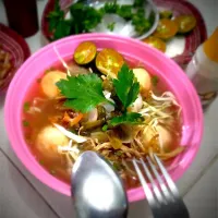 Creamy sup bakso|M Komiroson Motiさん