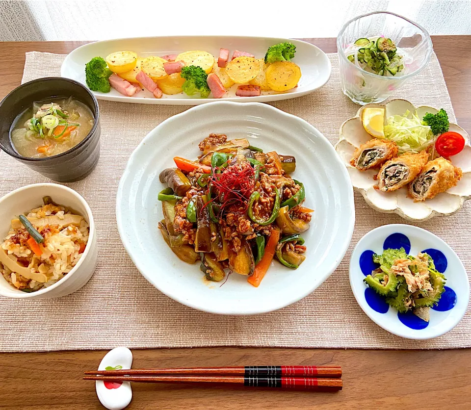 麻婆なす定食♪😊|ナツ1224さん