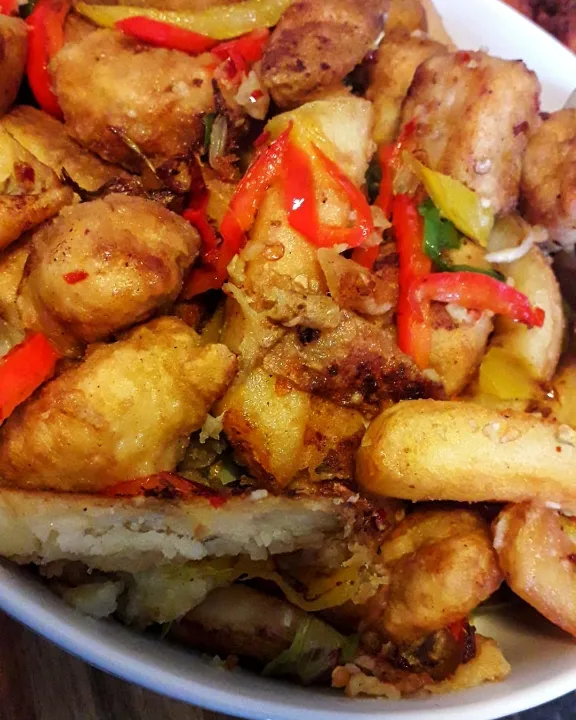 homemade salt and pepper chicken|kelly2shoesさん