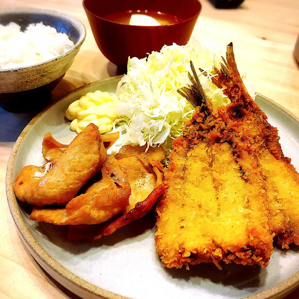 父ちゃんのイワシフライ定食|kokoさん