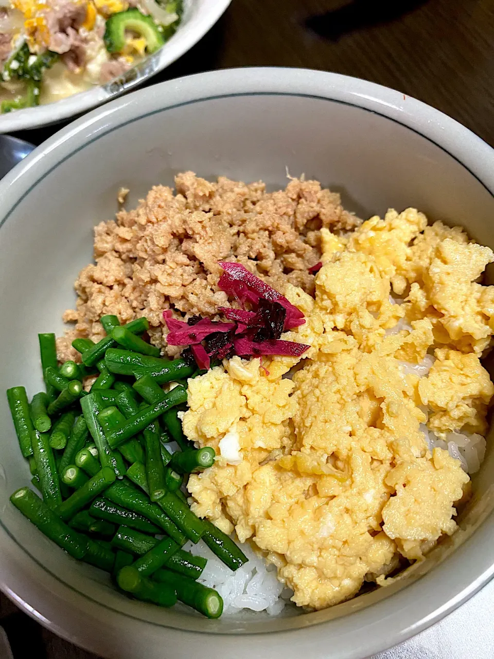 三色丼|Rie Kobayashiさん