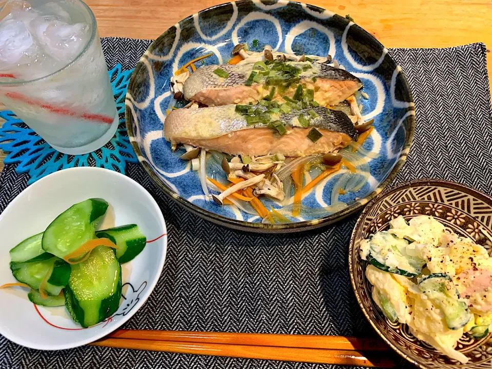 今日の晩御飯（R2.7.5）|え〜かさん