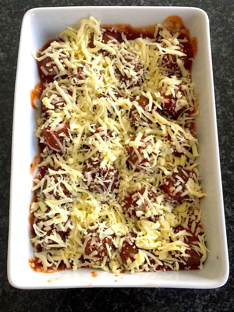 Meatball Cheesy Bake prep😋|Fifiさん