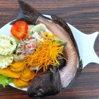 Snapdishの料理写真:ceviche|la sazón de pilarさん