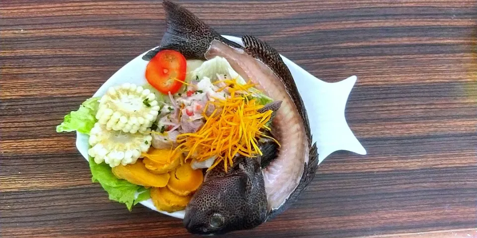 Snapdishの料理写真:ceviche|la sazón de pilarさん