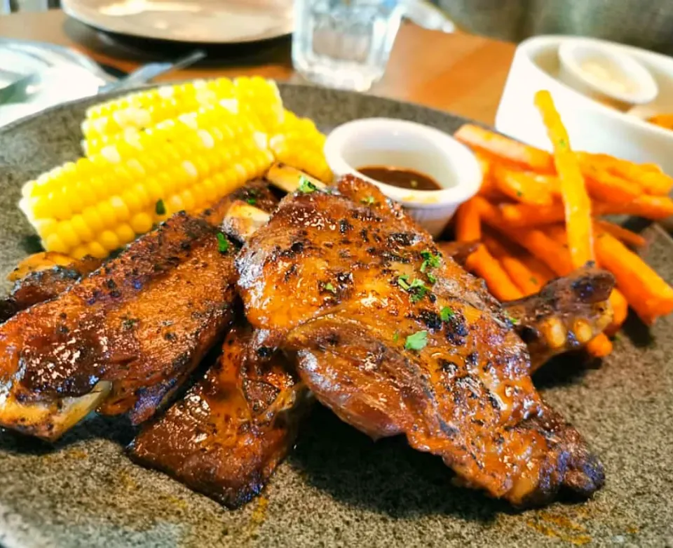 Snapdishの料理写真:Iberico BBQ Spare Ribs|envymaqueenさん