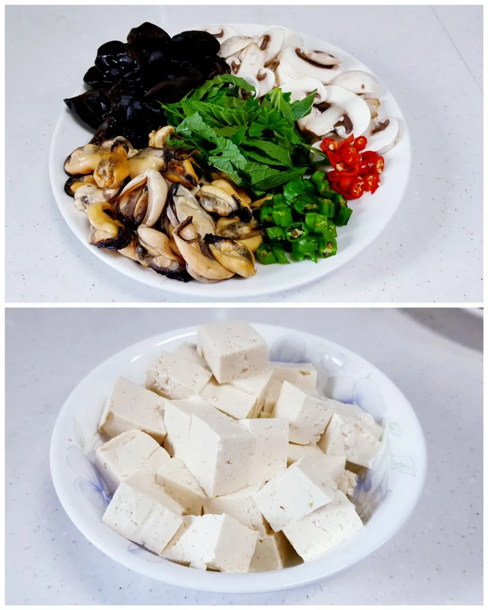 mussels and tofu casserole|steven z.y.さん