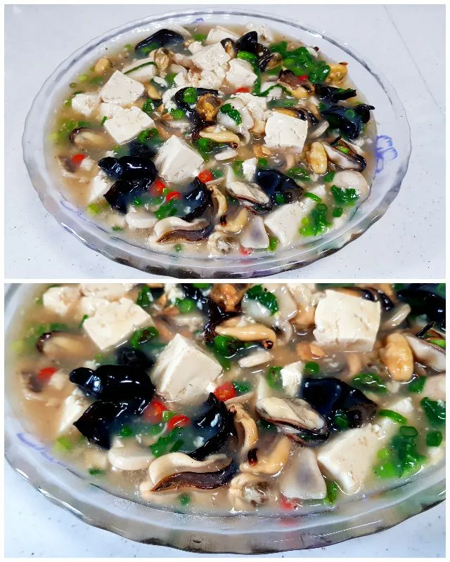 mussels and tofu casserole|steven z.y.さん