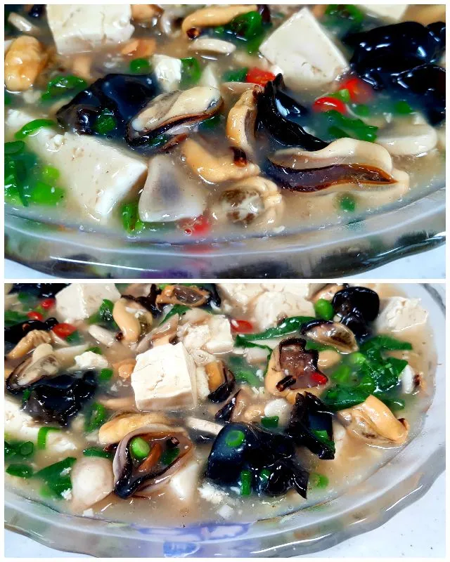 mussels and tofu casserole|steven z.y.さん