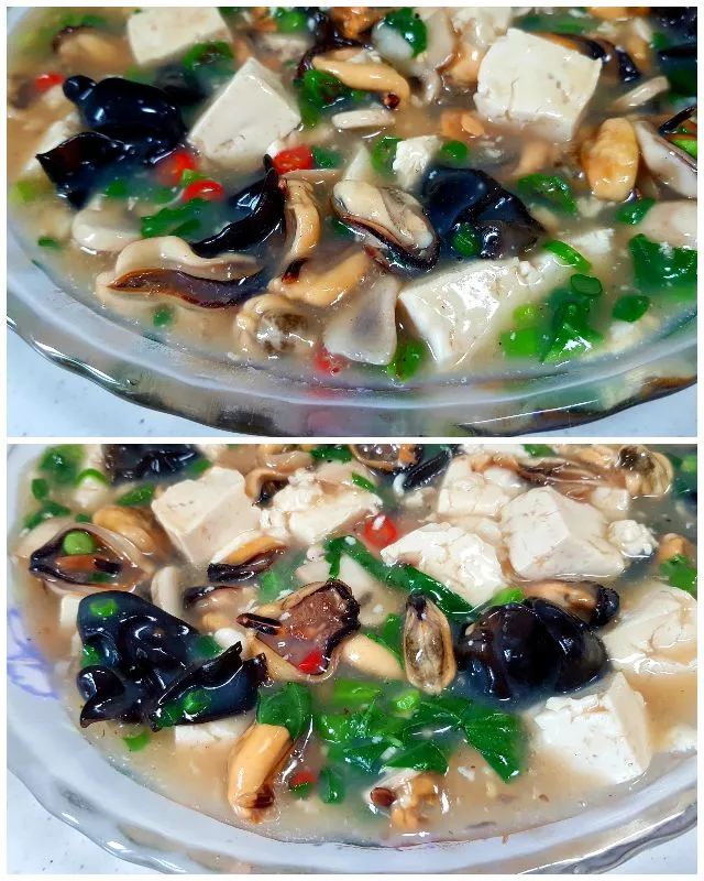 mussels and tofu casserole|steven z.y.さん