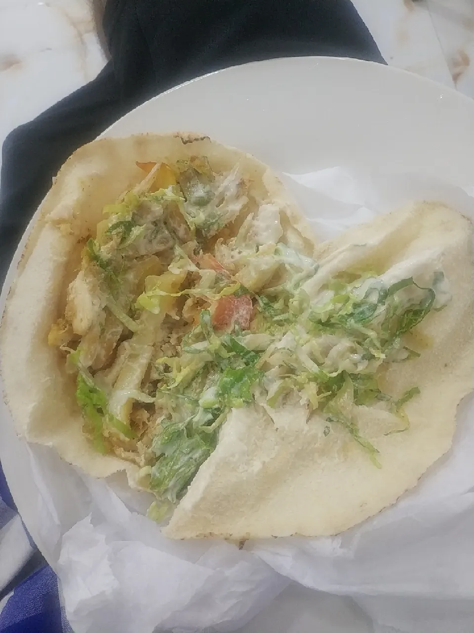 Snapdishの料理写真:chicken shawarma|syed naqviさん