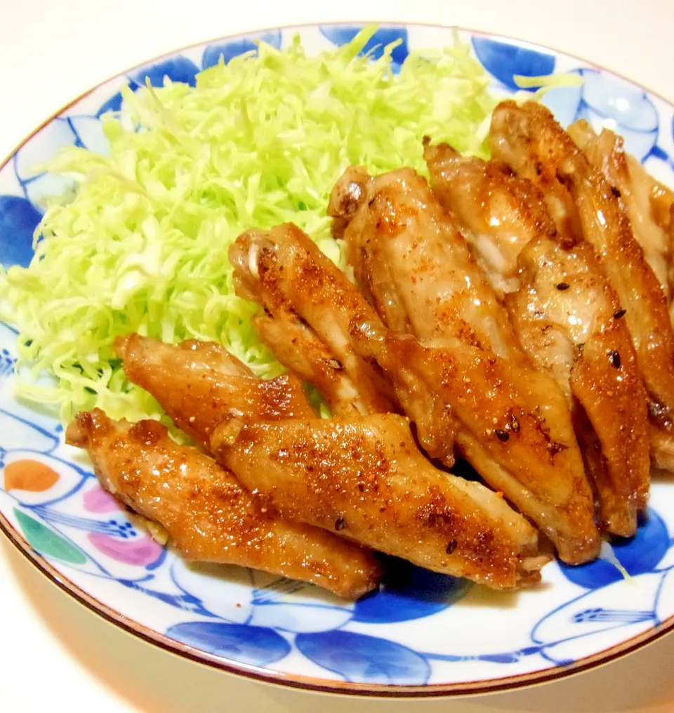 Snapdishの料理写真:メリッコさんの鶏手羽中のトースター焼き（七味醤油味） #楽天レシピ|楽天レシピさん