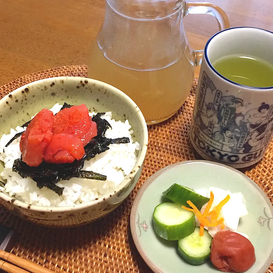 明太子の出汁茶漬け|トッチーさん